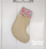 Christmas Stocking - Pink Betsy