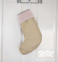 Christmas Stocking - Pink Ed