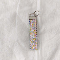 Key Fob - Pink Wiltshire Bud