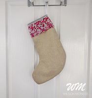 Christmas Stocking - Red Wiltshire