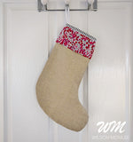 Christmas Stocking - Red Wiltshire